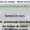 Week-end inaugural du temple de Bourges – Sur les pas de Calvin